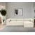 Atelier del Sofa Ugaona garnitura Fora 296x66x185cm Bež