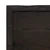 Kupaonska radna ploča tamnosmeđa 120x50x(2-4) cm tretirano drvo