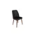 Hanah Home Alfa 467 V4 (4 kom) Stolica, Crna