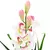 Umjetna biljka Cymbidium Orhideja s posudom 100 cm zelena