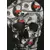 Philipp Plein - dollar skull print hoodie - men - Black