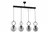 Opviq Morino 4 846STL2823 Visilica, Crna