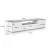 HANAH HOME TV polica Veramont White Cadiz Oak