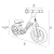 MoMi Balans bike Noru Pink