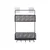 Verkgroup Kovinski stenski organizator 5 kljukic 37x26cm