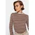Trendyol Milla ženska majica TWOAW23TS00002, braon-braon