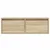 TV ormarić s LED svjetlima boja hrasta sonome 75x35,5x25 cm