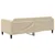 Vidaxl Raztegljiva postelja krem 90x200 cm blago