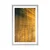 Plakat s paspartujem sonce za drevesi - 30x45 black