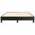 vidaXL Box spring posteljni okvir črn 140x200 cm umetno usnje
