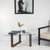 Hanah Home Cam Orta Sehpa S302 Klub sto, 96x41x81cm, Orah