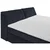 MID.YOU POSTELJA BOXSPRING 200 cm  x 240 cm , tekstil, leseni material črna
