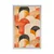 Plakat moderni vzorci Peach Fuzz - 20x30 no frame