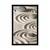 Plakat Zen kamni v peščenih krogih - 30x45 silver
