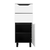 Modern Living Spodnja Omarica Wave Ii V Črni/beli Barvi