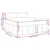 Vidaxl Box spring postelja z vzmetnico temno rjava 180x200 cm blago