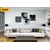 Komplet slik harmonija Fengshui v črnobeli varianti - 4x 40x40
