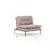 Atelier del Sofa Fotelja Martin 90x95x90cm Krem