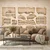 Samolepilna tapeta vintage glasbene partiture - 441x297