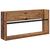 Polica za časopise s policom 2 pcs Staro drvo 60 x 12 x 30 cm