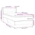Vidaxl Box spring postelja z vzmetnico temno zelena 80x220 cm žamet