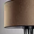 Aberto Design Podna lampa Tall-13472, 175 cm, E27, 200 cm Kabl, Crna