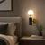 Opviq zidna lampa Moira-20201, 1 × E27, crna