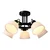 Plafonska lampa F4030-5C BK
