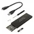 slomart Ohišje za SSD M.2 Maclean, USB 3.0, aluminijasto