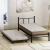 Hanah Home Ram za krevet Yavrulu, 80x180 cm,Crni