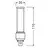 LED sijalica G24d-1/5W/230V 3000K - Osram