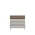 Hanah Home Komoda Milano 4, 103x101x44 cm, Bela