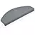 Prostirke za stepenice 15 kom 65x24x4 cm svijetlo sive i plave poluokrugle velike