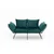 Atelier del Sofa Dvosed na razvlačenje Viper 2, Petrolej