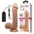 BAILE Realistični vibrator Beautiful Johnson, 23.4 cm, Boja kože