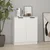 Vidaxl Komoda bela 60x30x70 cm konstruiran les