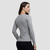 GymBeam Ženska majica dugih rukava Basic Grey