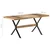 Blagovaonski stol 160 x 80 x 76 cm od grubog drva manga