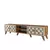 Hanah Home TV komoda Class, 180 cm, Krem-orah