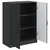 Kreveta Crna 66 x 34,5 x 87 cm Konstruirano drvo