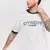 GymBeam Oversized Varsity T-Shirt White