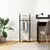 Polica Siva Sonoma 40 x 30 x 109 cm Konstruirano drvo