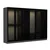 Hanah home Ormar Kale 270x210x52cm Crni