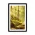 Plakat s paspartujem sončni žarki v gozdu - 60x90 no frame