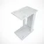 Hanah home Klub sto Pasific C 30x61x43cm Belo-Crni