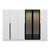 Hanah home Ormar Kale Plus 270x210x52cm Sivi