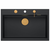 granitni umivalnik MARC 110 WORKSTATION Black