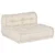 Modularna sofa 4 pcs Krem Tkanina