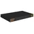 Plutajuća zidna polica crna 40 x 23 x 3,8 cm MDF