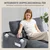 Homestar Sofa postelja 114x147x86 cm siva
